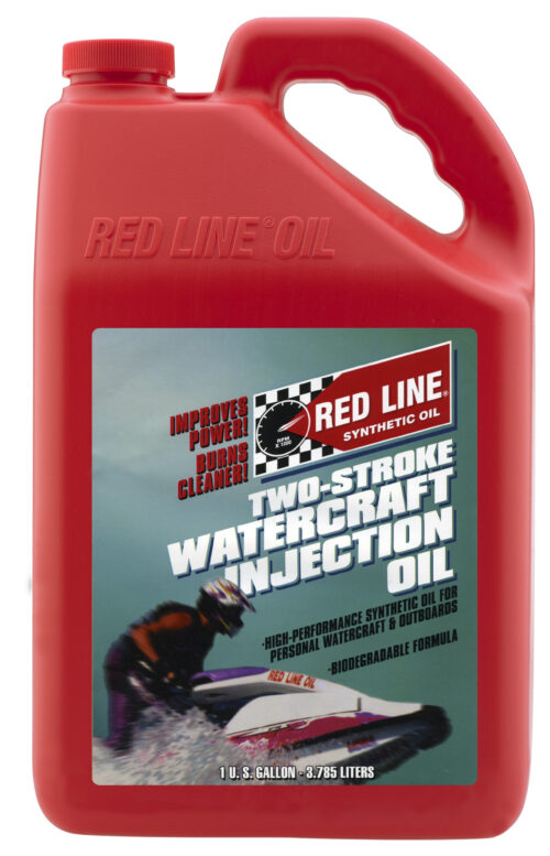 Red Line Two-Stroke Watercraft Oil tvåtaktsolja för utombordare och vattenskoter gallon 3,785 l