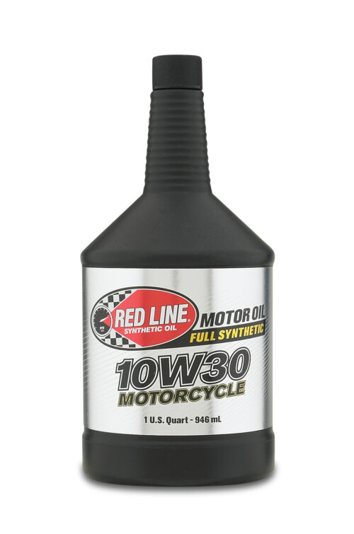 Red Line 10W30 Motorcycle Oil, quart 0,946 L
