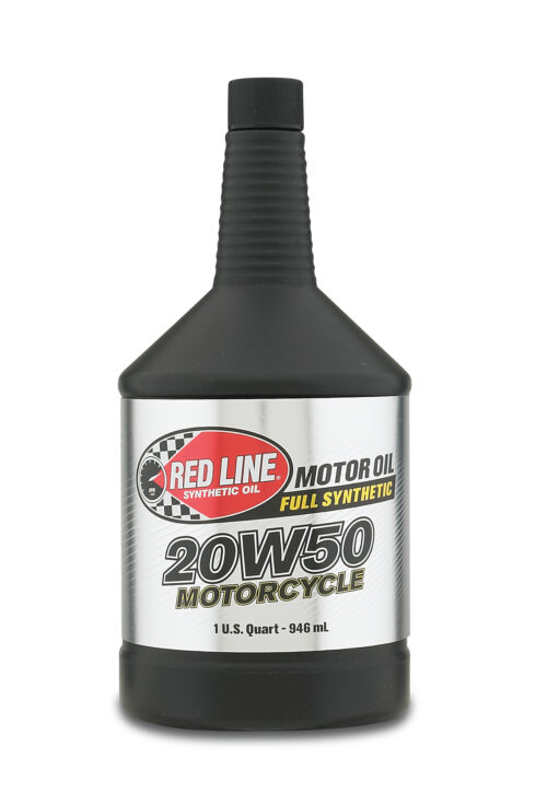 Red Line 20W50 Motorcycle Oil, quart 0,946 L