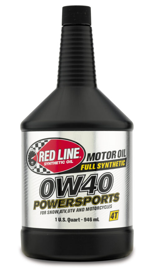 Red Line 0W40 Powersports Oil, quart 0,946 L