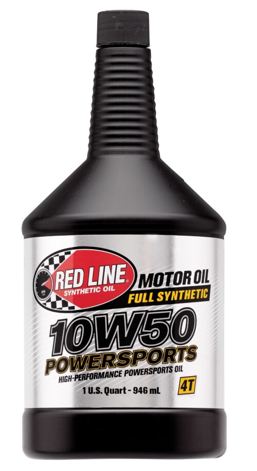 Red Line 10W50 Powersports Oil, quart 0,946 L